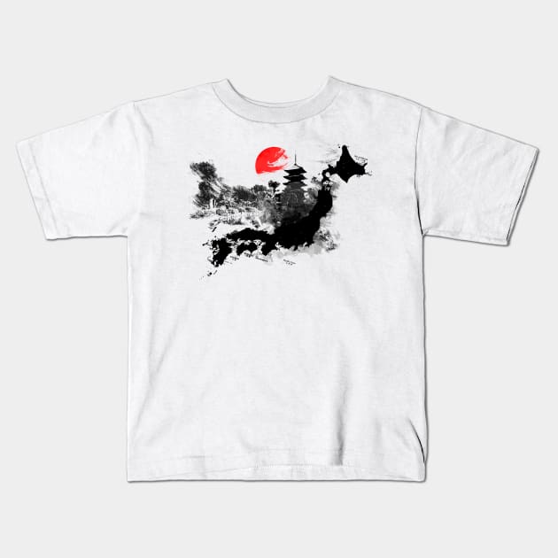 Abstract Kyoto Kids T-Shirt by vivalarevolucio